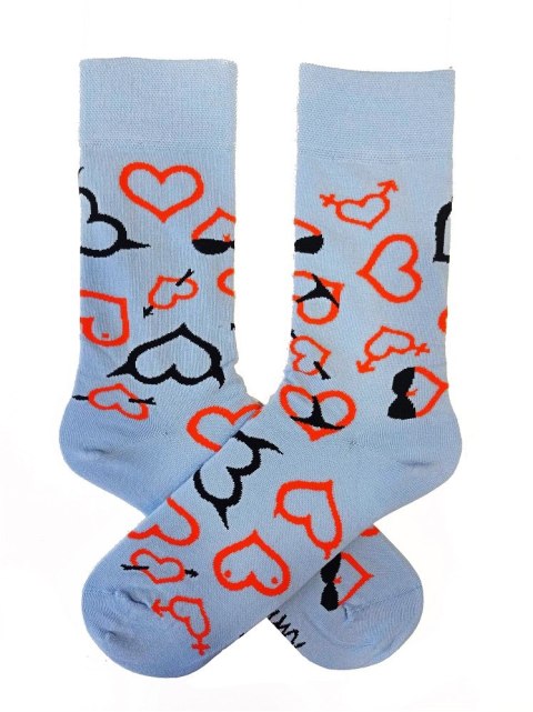 SKARPETY MARILYN MEN HORNY HEARTS