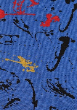 SKARPETY MARILYN MEN SPLASH BLUE