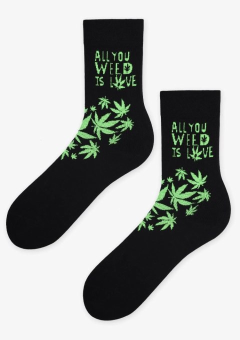 SKARPETY MARILYN MEN WEED LOVE