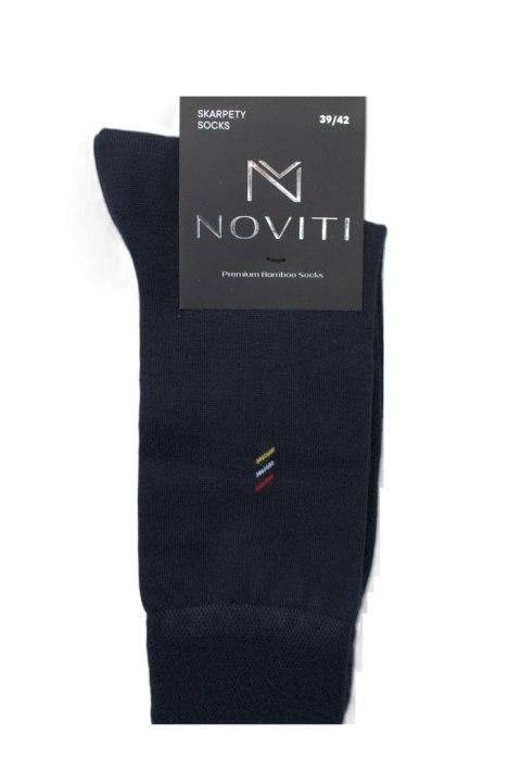 SKARPETY NOVITI SB004-M BAMBUS GŁADKIE