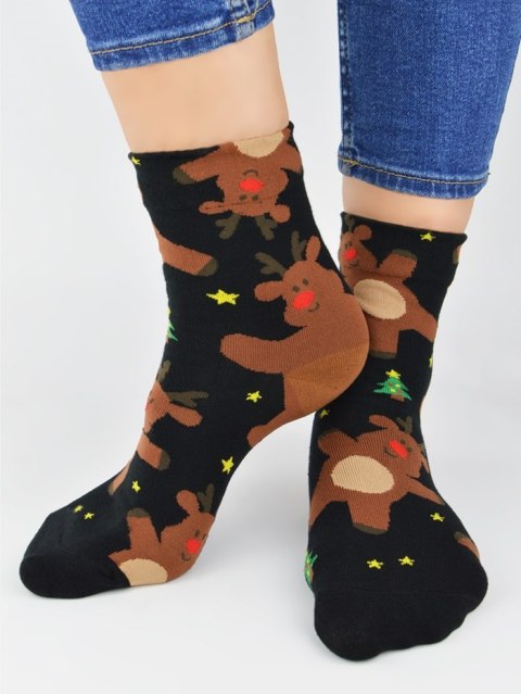 SKARPETY NOVITI SB100-W-08 XMAS