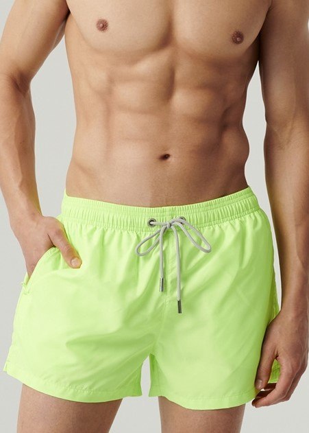 BOKSERKI KĄPIELOWE ATLANTIC KMB-222 WL25 LIMONKOWY