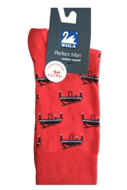 SKARPETY WOLA PERFECT MAN CASUAL WZ278