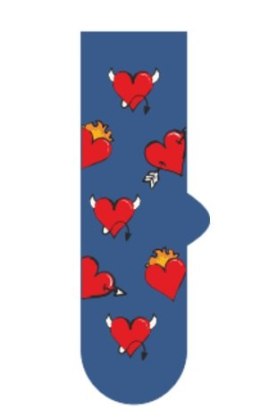 SKARPETY WOLA PERFECT MAN WALENTYNKA WZ 218