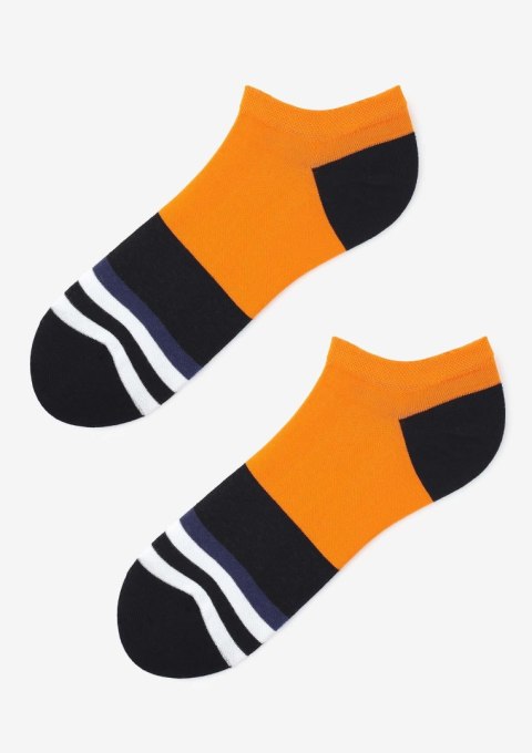 STOPKI MARILYN MEN STRIPES ORANGE