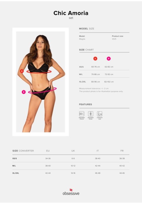 Chic Amoria komplet 2-częściowy