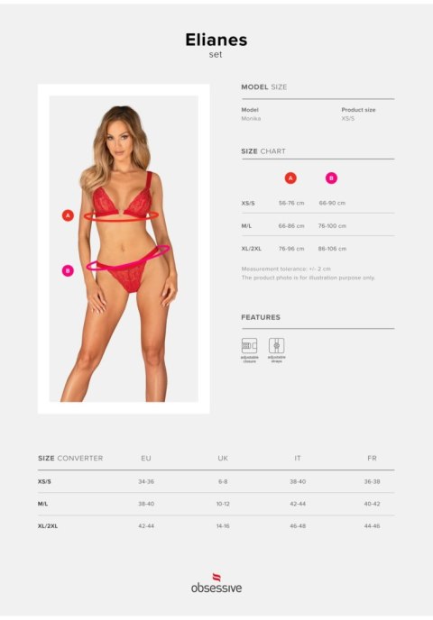 Elianes komplet 2-częściowy