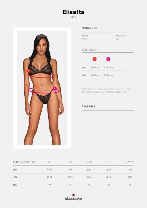 Elisetta komplet 2-częściowy