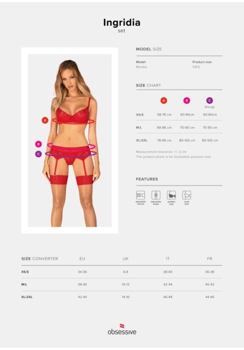 Ingridia komplet 3-częściowy