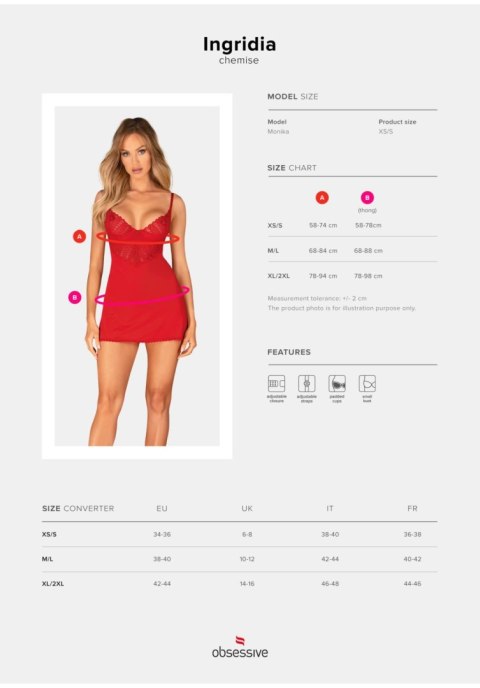 Ingridia koszulka i stringi