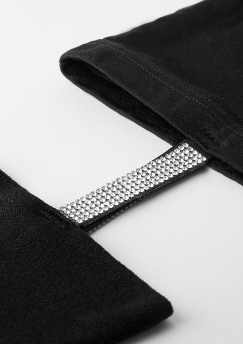 KOMPLET MARILYN HOT CHERRY H23 spódniczka z pończochami