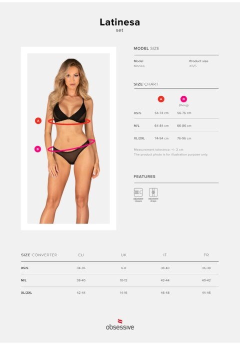 Latinesa komplet 2-częściowy