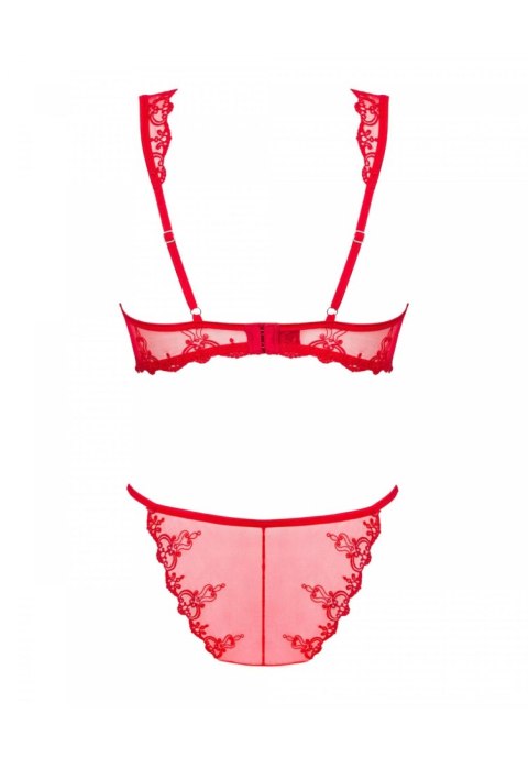 Lonesia komplet 2-częściowy czerwony