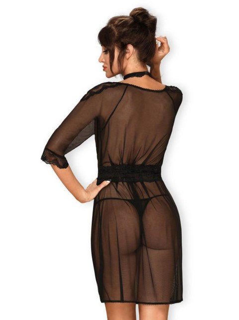 Lucita peniuar czarny