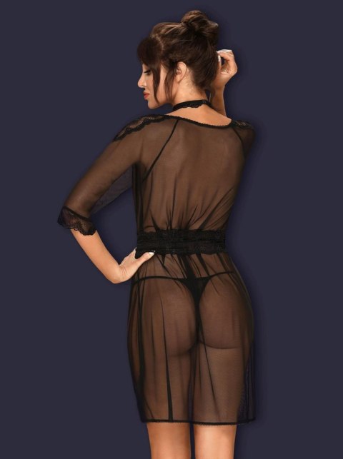 Lucita peniuar czarny