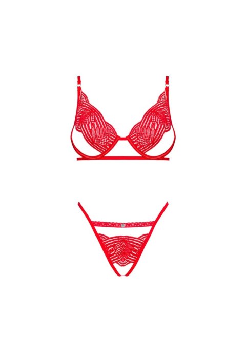 Mellania komplet czerwony