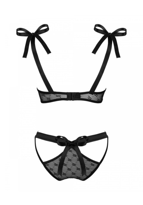 Obsessivia komplet 2-częściowy czarny