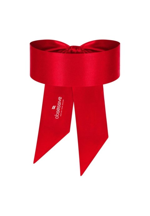 Opaska na oczy czerwona