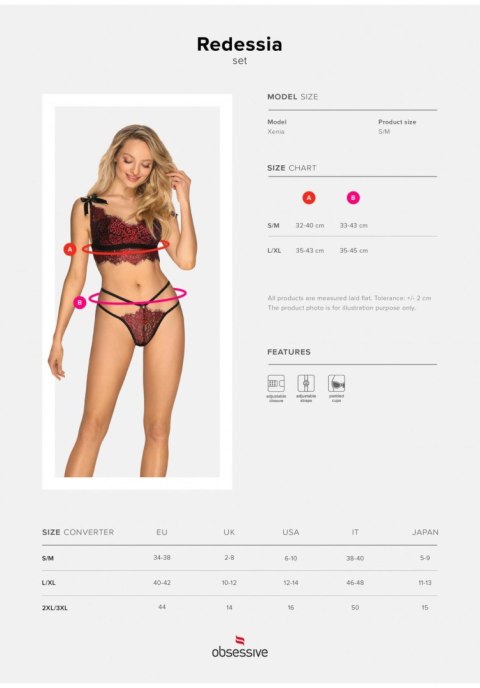 Redessia komplet 2-częściowy