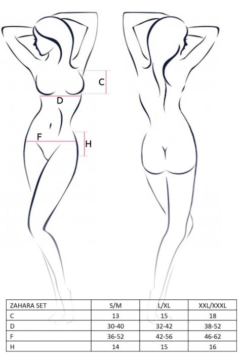 ZAHARA SET black - Casmir