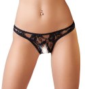Crotchless String black
