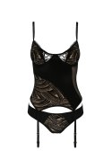LARA CORSET black - Casmir