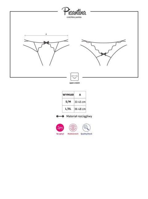 Picantina stringi otwarte