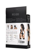 Wetlook body Adriana - black