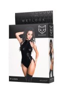 Wetlook body Eileen - black