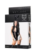 Wetlook body Stacy - black
