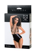 Wetlook body dress KIARA - black