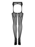 Garter stockings S314 czarny