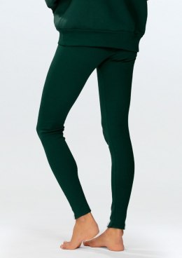 Legginsy Bayo BAWEŁNA PRĄŻEK ZIELEŃ