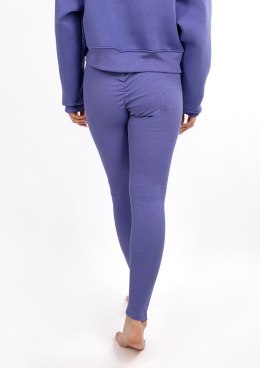 Legginsy DK-K-B13 FIOLET BAWEŁNA PRĄŻKI