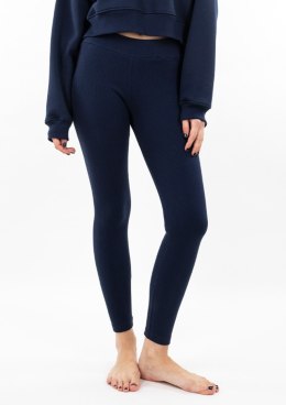 Legginsy DK-K-B13 GRANAT BAWEŁNA PRĄŻKI