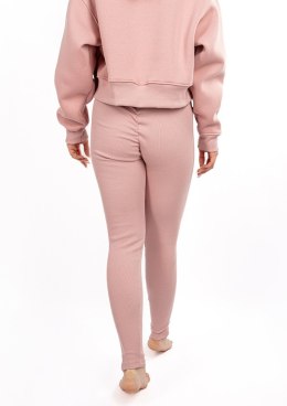 Legginsy DK-K-B13 PUDER BAWEŁNA PRĄŻKI