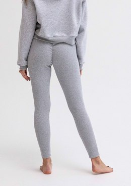 Legginsy DK-K-B13 SZARY BAWEŁNA PRĄŻKI