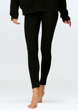 Legginsy Oseye CZARNY BAWEŁNA PRĄŻKI