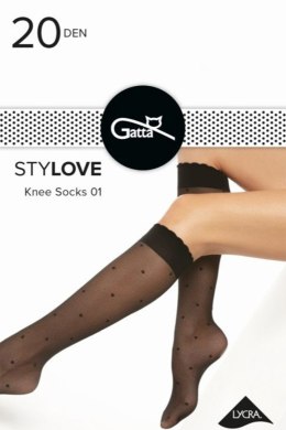 PODKOLANÓWKI GATTA STYLOVE LYCRA 20 WZ 01