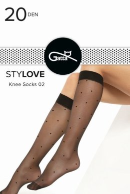 PODKOLANÓWKI GATTA STYLOVE LYCRA 20 WZ 02
