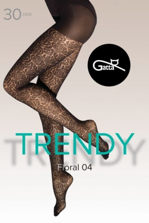 RAJSTOPY GATTA FLORAL 30 WZ 04