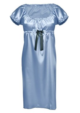 HALKA ANABEL SATYNA BŁĘKIT