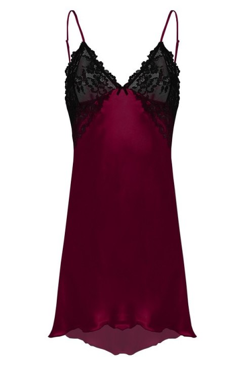 HALKA EVELYN SATYNA BORDO