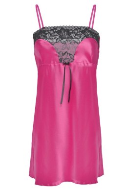 HALKA FLORES SATYNA PINK