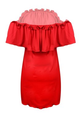 HALKA HOLLY WISKOZA CZERWONY