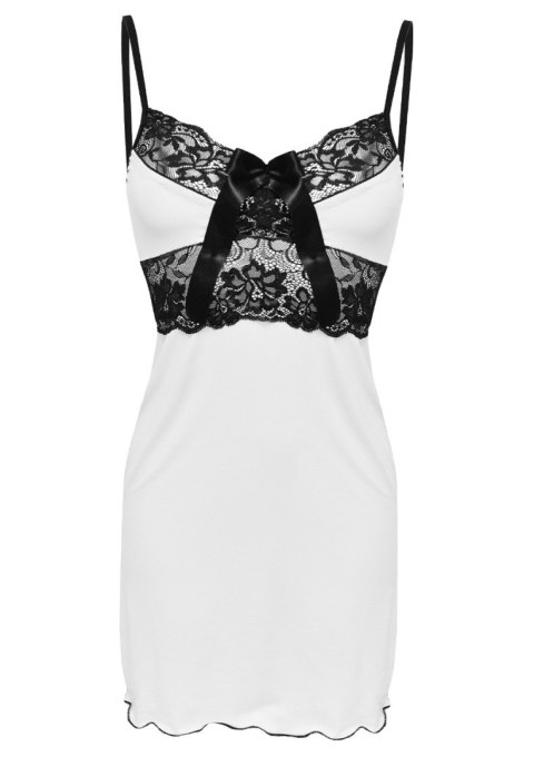 HALKA INES WISKOZA ECRU/CZARNY