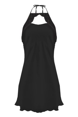 HALKA IRMA SATYNA CZARNY