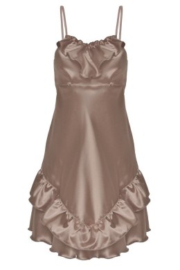 HALKA IVON SATYNA JASNY BRĄZ