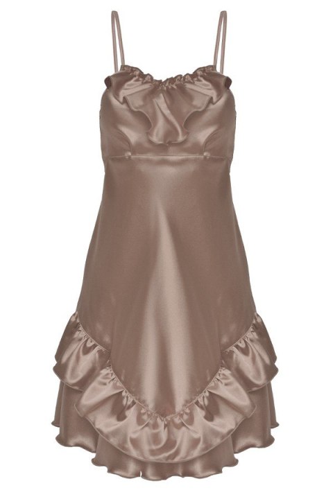 HALKA IVON SATYNA JASNY BRĄZ