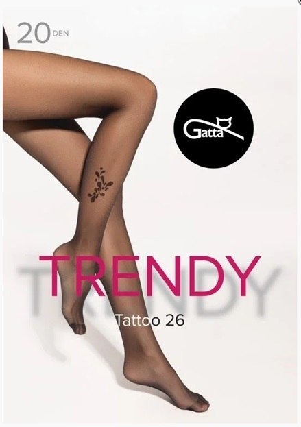 RAJSTOPY GATTA TATTOO WZ 26 XL